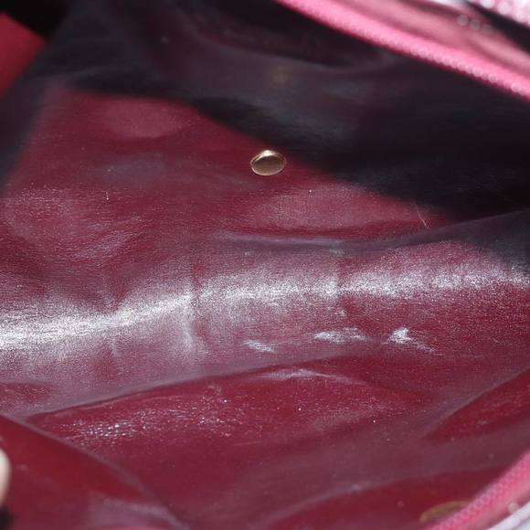 Christian Dior Trotter Canvas Shoulder Bag Red Auth bs16092 - Picture 12 of 16